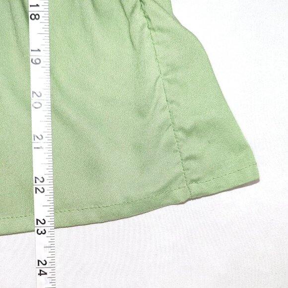 NWT ASOS | Viscose Eyelet Lace Wrap Blouse Top Pastel Green | Size UK 4 (US 0)* - Picture 14 of 14